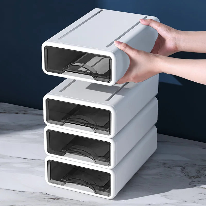 Storage Drawers Desk Organizer Box
